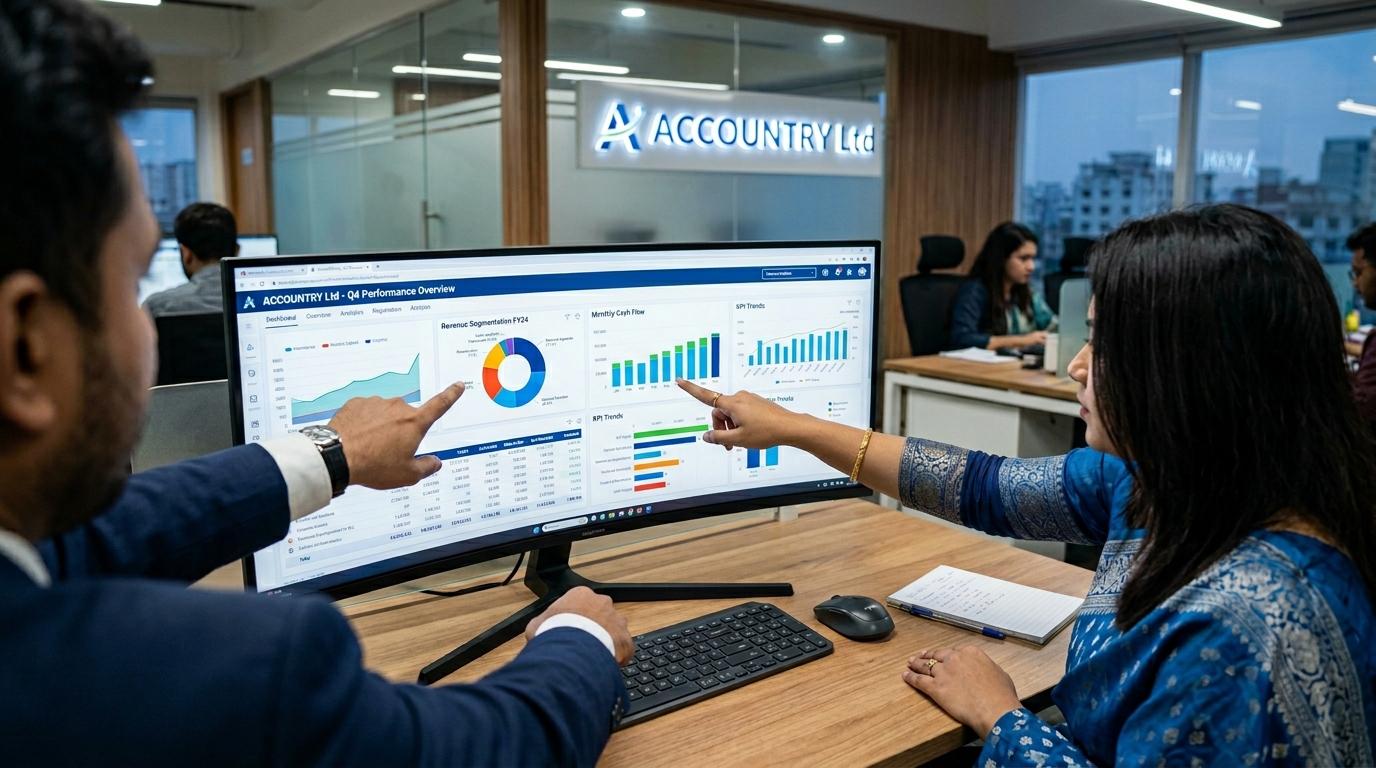 Financial Data Visualization for BD Businesses