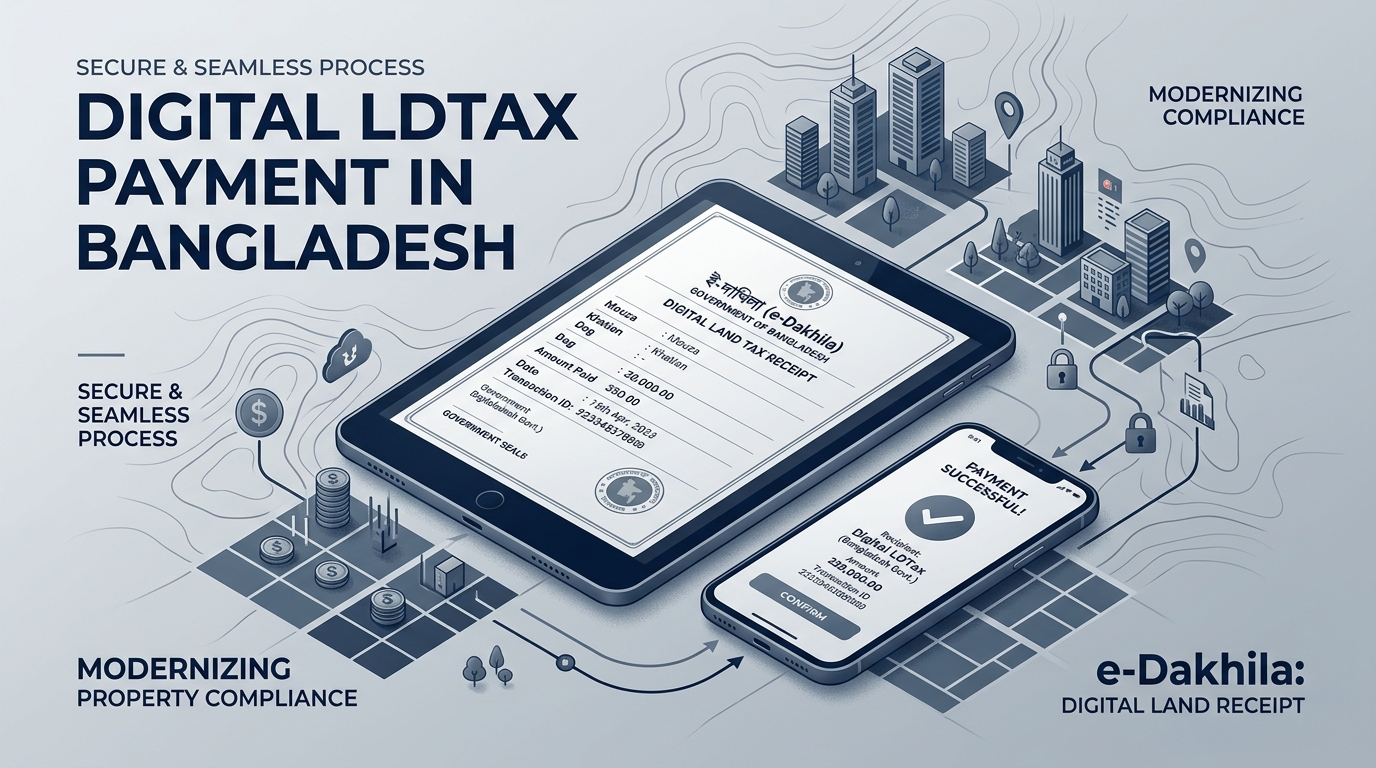 Land Tax Bangladesh: How to Pay Land Development Tax Online (2026)